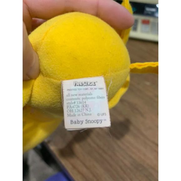 Peanuts 50th Anniversary Celebration Woodstock I Love You Best Friends Plush EUC - Picture 4 of 5